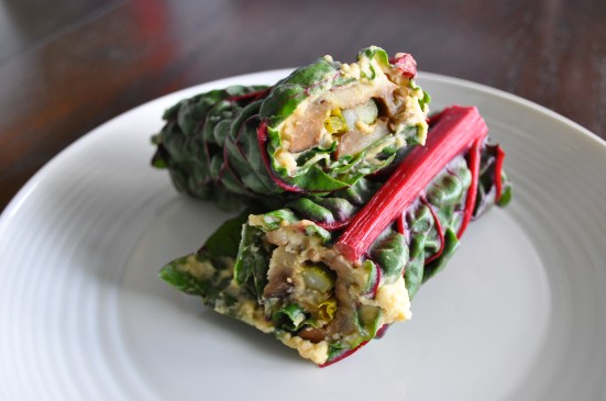 Rainbow Chard Wraps